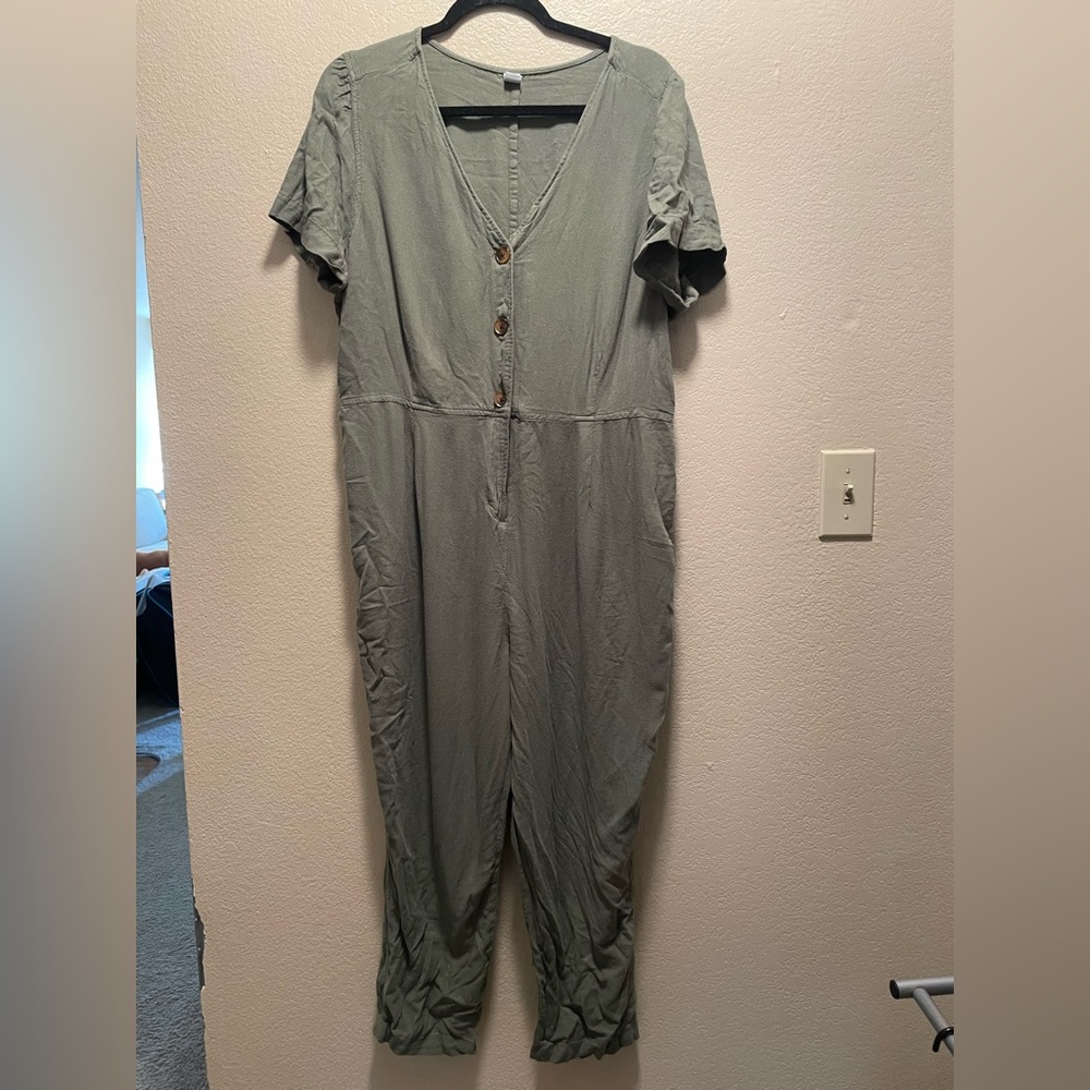 Old Navy Olive Green Jumpsuit - size XL